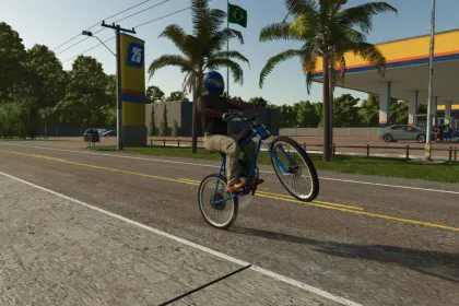 Ефективний Моторизований Велосипед для Farming Simulator 25 — 2