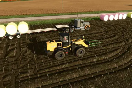 Ефективний Причіп ule 8 Express Cotton для Farming Simulator 25 — 1