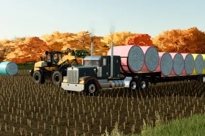 Ефективний Причіп ule 8 Express Cotton для Farming Simulator 25 — 2