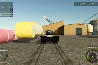 Ефективний Причіп ule 8 Express Cotton для Farming Simulator 25 — 5