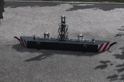 Efficient Platform Scale Mod 1200 KG for Farming Simulator 25