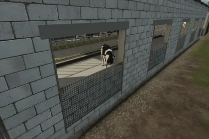 Ефективний Скотарський Комплекс Cowshed With Hall для Farming Simulator 25 — 6