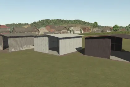 Ефективний Мод Metal Sheds для Farming Simulator 25 — 1