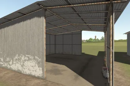 Ефективний Мод Metal Sheds для Farming Simulator 25 — 2