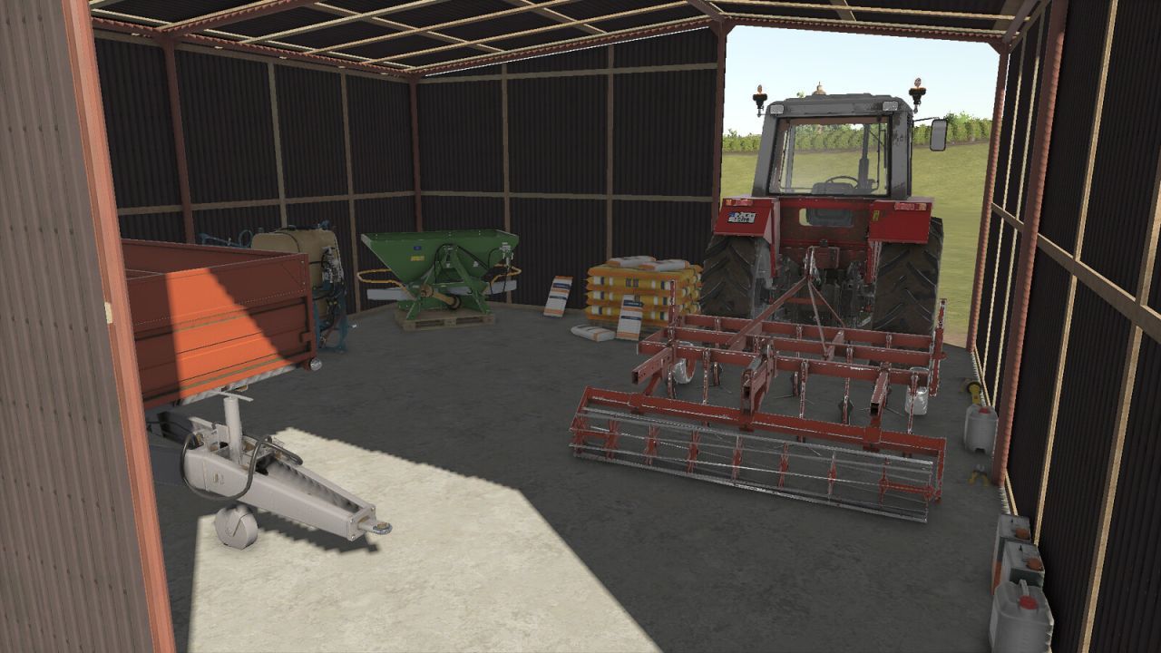 Ефективний Мод Metal Sheds для Farming Simulator 25