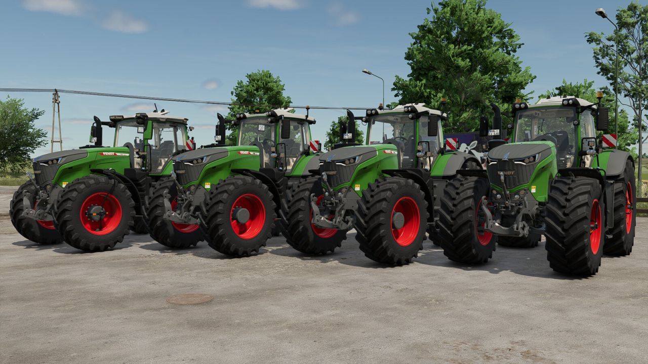 Ефективний Трактор Fendt 1000 Vario Series для Величезних Полів