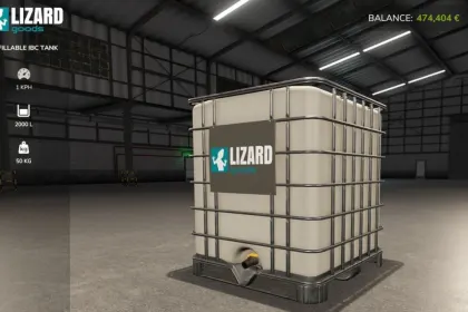 Efektywny Mod na Ładowalny IBC Kontener dla Farming Simulator 25