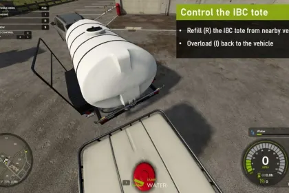 Ефективний Мод на Перезаряджуваний IBC Контейнер для Farming Simulator 25