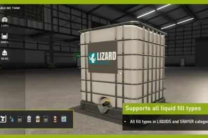 Ефективний Мод на Перезаряджуваний IBC Контейнер для Farming Simulator 25