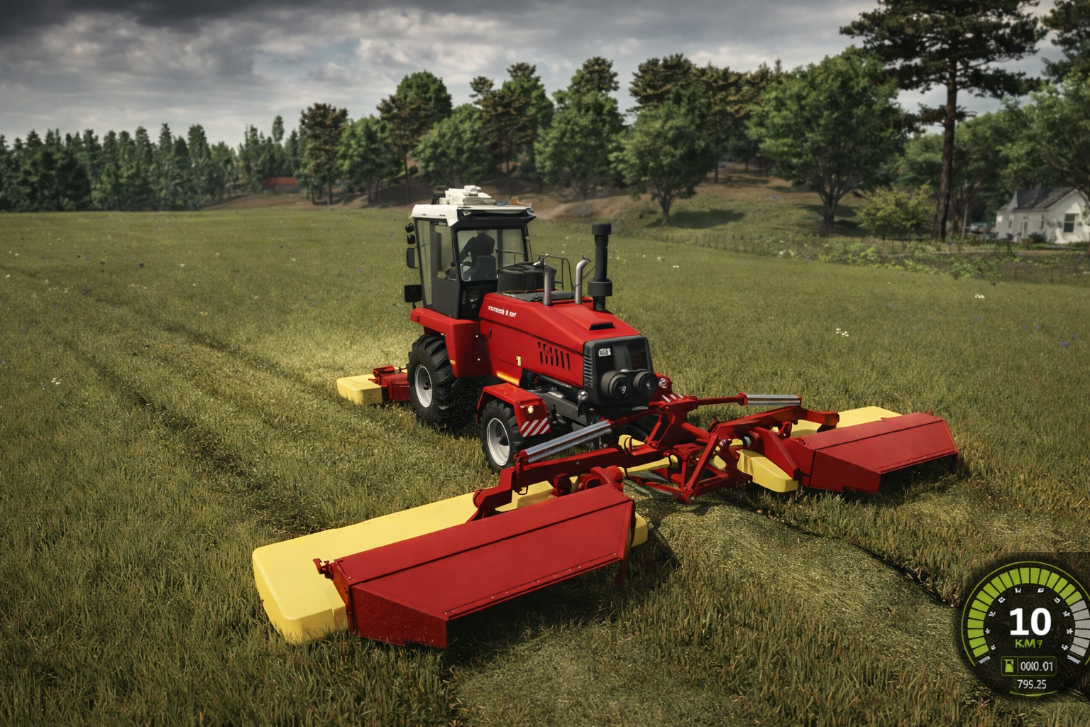 Mod na kosę КПР-9 v1000 dla Farming Simulator 25