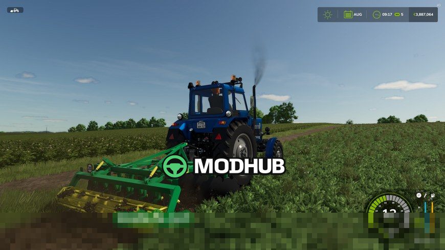 Мод на дискову борону AGD-2.5 (старого зразка) v1.0.0.1 для Фермер Симулятор 25