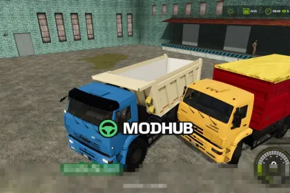 Мод на вантажівку KamAZ 6522 для Фермер Симулятор 25 — 2