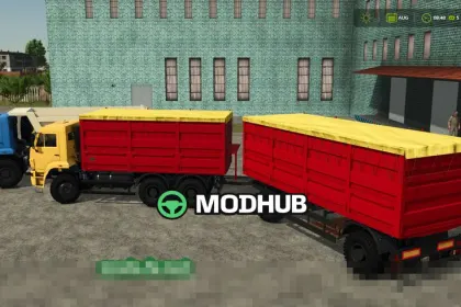 Мод на вантажівку KamAZ 6522 для Фермер Симулятор 25 — 3