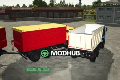 Мод на вантажівку KamAZ 6522 для Фермер Симулятор 25 — 4