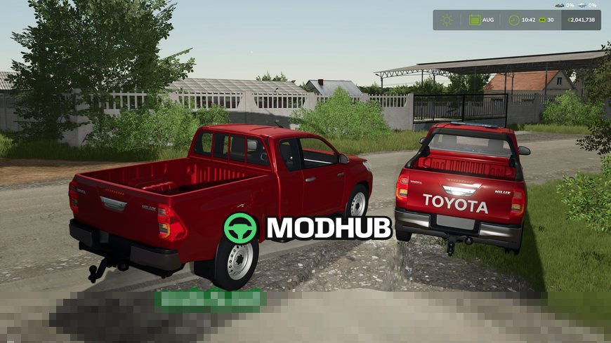 Mod für Toyota Hilux 22 Edit für Farming Simulator 25