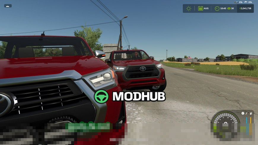 Мод на Автомобілі Toyota Hilux 22 Edit для Фермер Симулятор 25