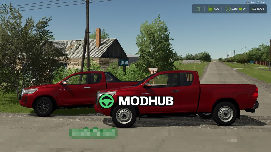 Мод на Автомобілі Toyota Hilux 22 Edit для Фермер Симулятор 25
