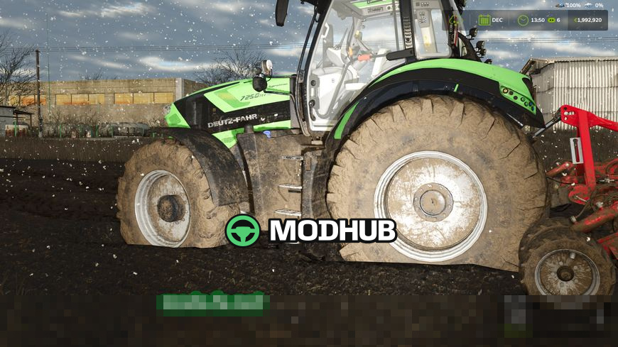 Мод на Геймплей/Фізика Mud System Physics v1.0.2.0 для Фермер Симулятор 25