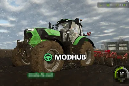 Мод на Геймплей/Фізика Mud System Physics v1.0.2.0 для Фермер Симулятор 25