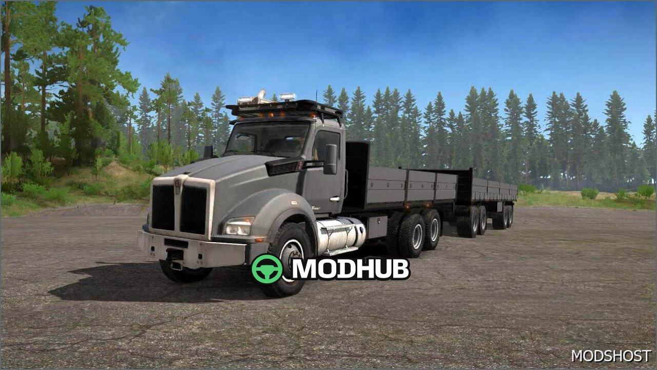 Kenworth – T880 Lkw V1.2: Leistungsstark und Stilvoll
