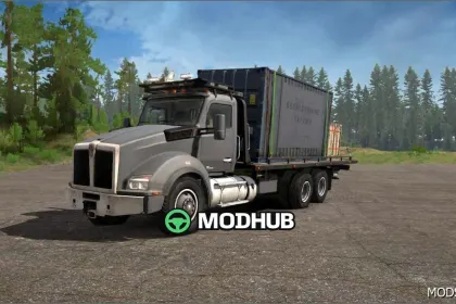 Кенворт – T880 Вантажівка В1.2: Потужна та стильна — 2