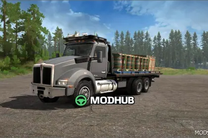 Кенворт – T880 Вантажівка В1.2: Потужна та стильна — 3