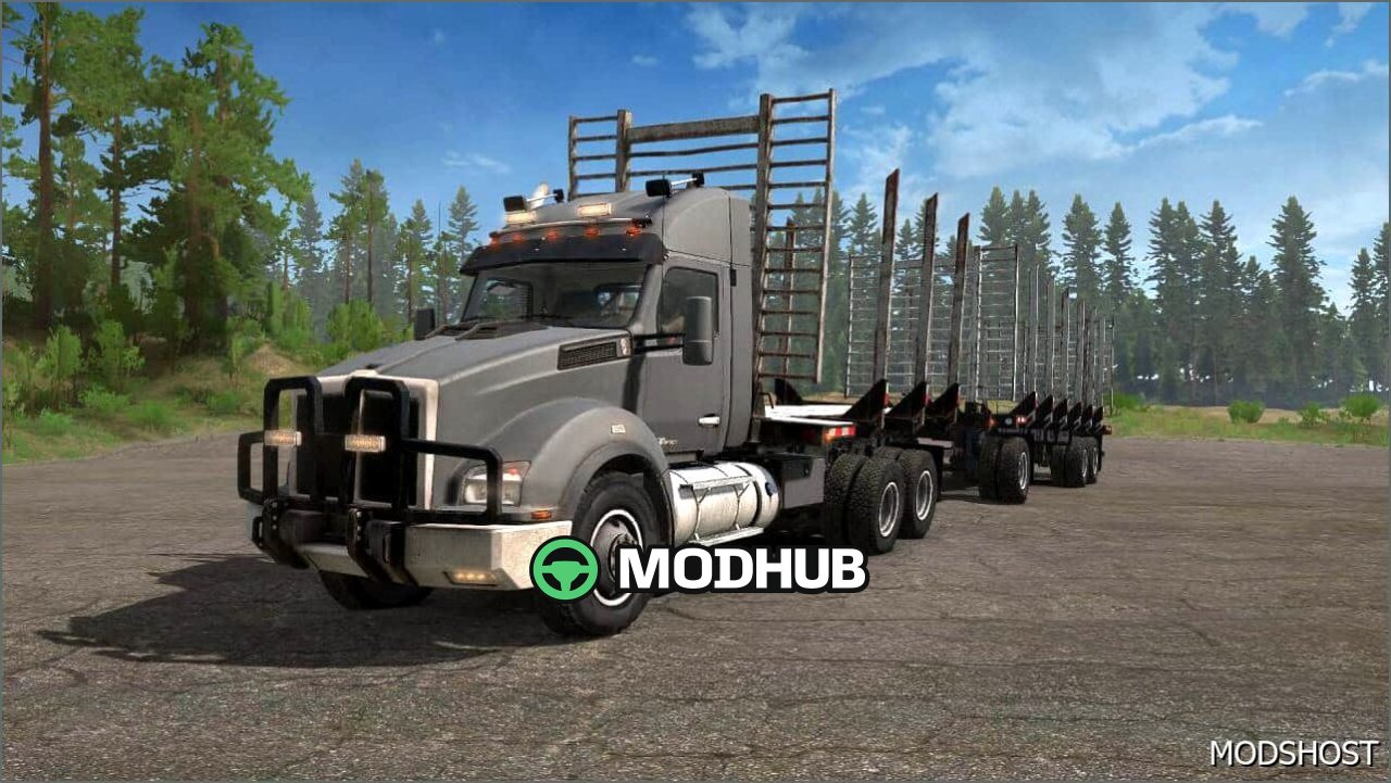 Кенворт – T880 Вантажівка В1.2: Потужна та стильна