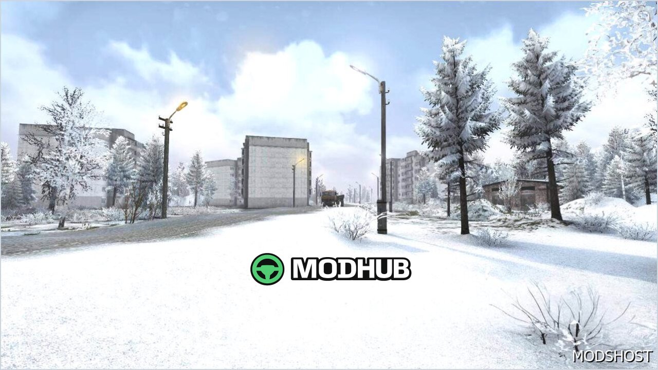 Departing Map MudRunner Mod - aufregend und weitläufig