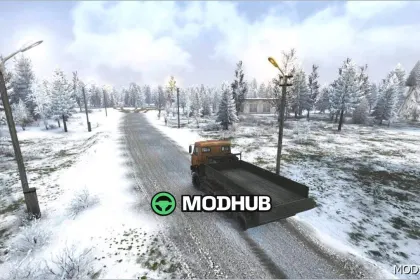 Departing Map MudRunner Mod - ekscytująca i rozległa — 2