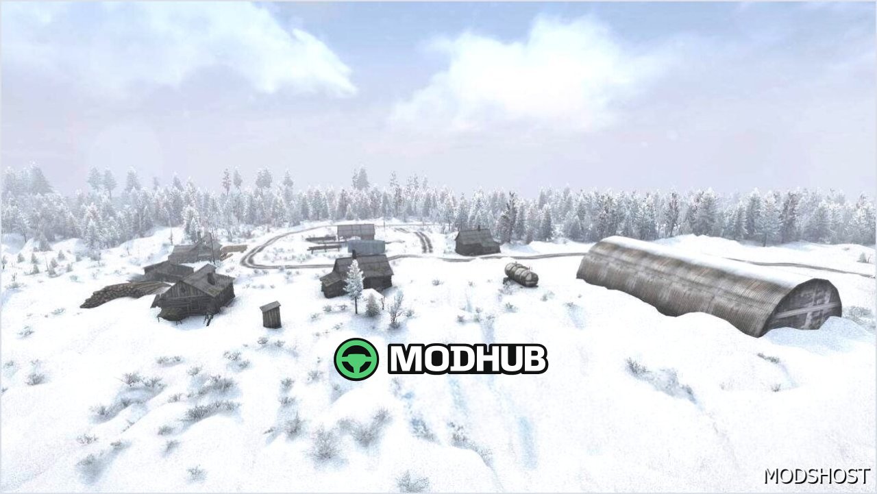 Departing Map MudRunner Mod - ekscytująca i rozległa