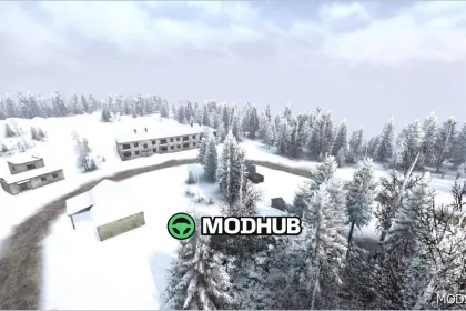 Departing Map MudRunner Mod - ekscytująca i rozległa — 4