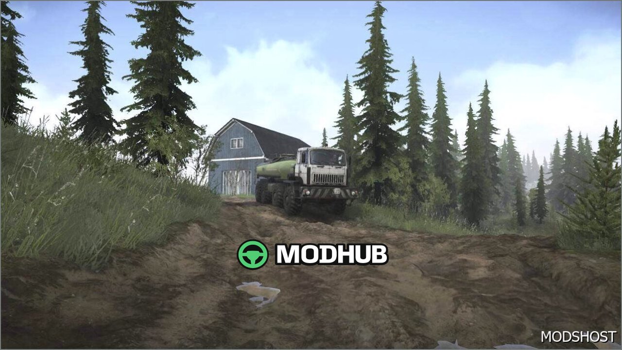 Мапа Монтани MudRunner Mod - захоплююча та складна