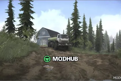 Мапа Монтани MudRunner Mod - захоплююча та складна — 3