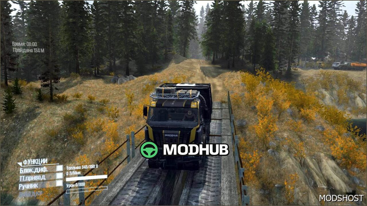 Мод вантажівки Padera STD4 – надійний та потужний