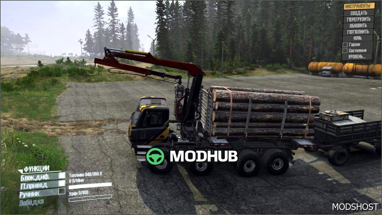 Мод вантажівки Padera STD4 – надійний та потужний