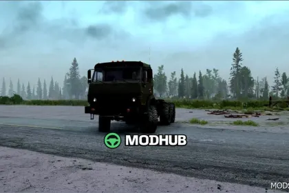 Mod Kamaz – 44108M V25.09.18 Potężna Ciężarówka