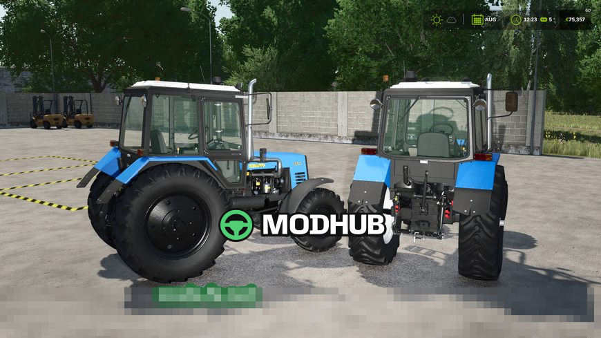 Mod na traktor MTZ 8922 do Farming Simulator 25 - Zrzuty ekranu
