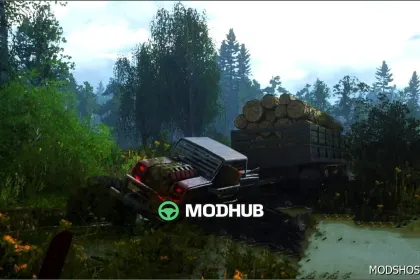 Пекельний Smz/seaz S 3D Мод MudRunner Автомобіль