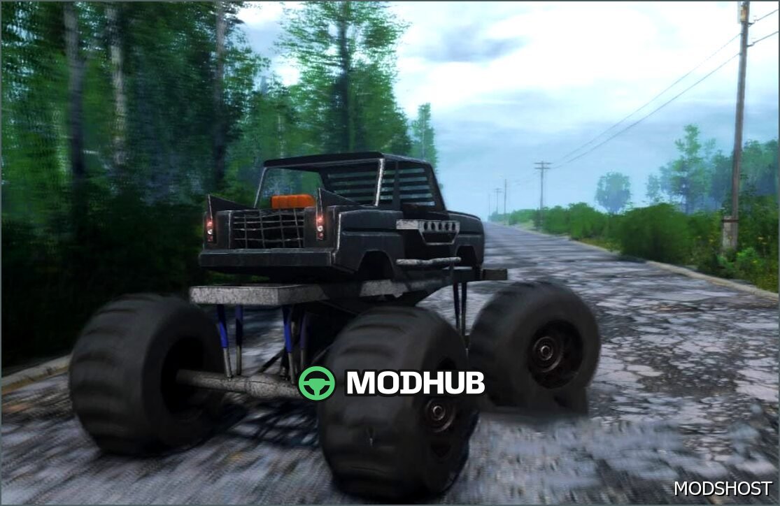 Hellish Smz/seaz S 3D Mod MudRunner Car