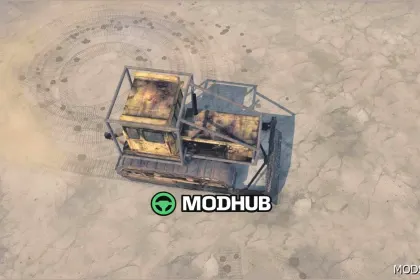 Chtz T 130 Mod MudRunner - Klasyczny i Niezawodny Traktor