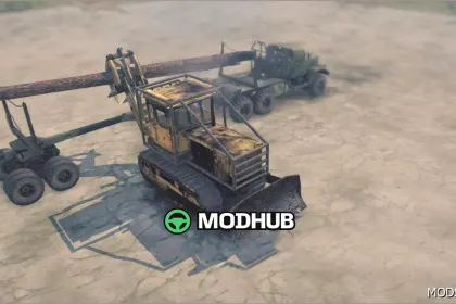 Chtz T 130 Mod MudRunner - Klasyczny i Niezawodny Traktor — 3