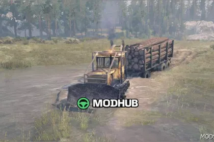 Chtz T 130 Mod MudRunner - Klasyczny i Niezawodny Traktor — 4