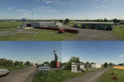 Мод на карту Bolshaya Vladimirovka v1.0.0.0 для Фермер Симулятор 25