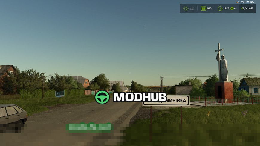 Мод на карту Bolshaya Vladimirovka v1.0.0.0 для Фермер Симулятор 25