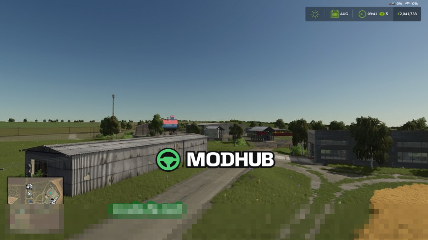 Мод на карту Bolshaya Vladimirovka v1.0.0.0 для Фермер Симулятор 25