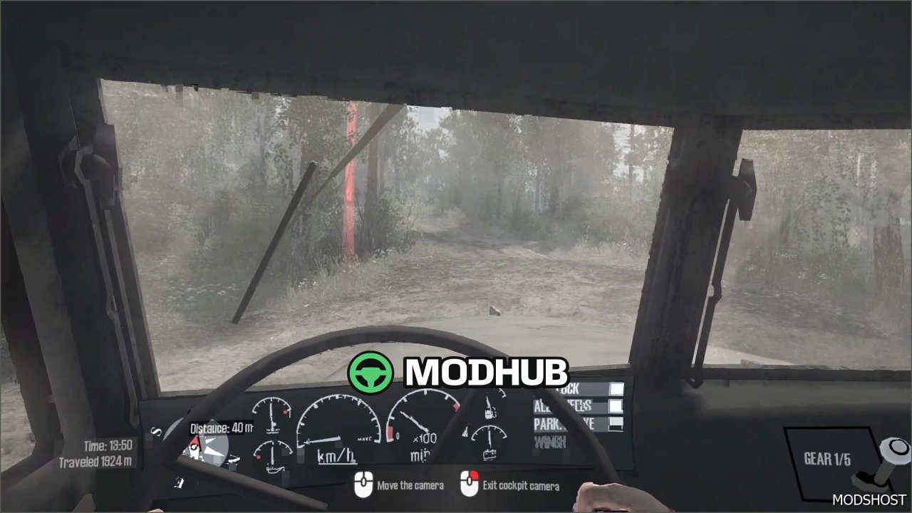 Карта Таракан: Вражаючий мод для MudRunner