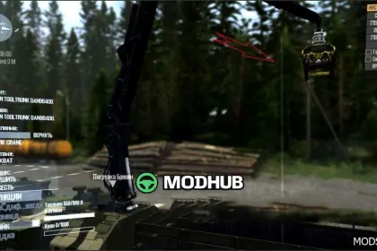 Powerful PAE DAN 96400X Truck MudRunner Mod — 2