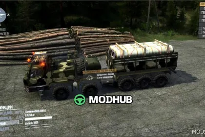 Powerful PAE DAN 96400X Truck MudRunner Mod — 4