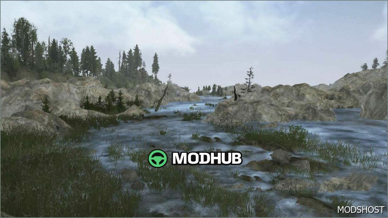 Красива карта «Будинок рибалки» версія 1