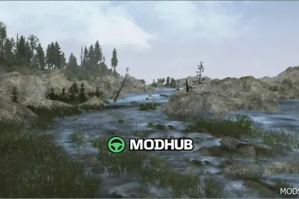 Красива карта «Будинок рибалки» версія 1 — 3